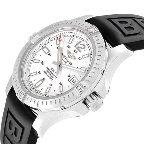 breitling colt 41 white dial|watchuseek colt 41 review.